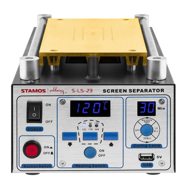 Podgrzewacz separator serwisowy do naprawy ekranów LCD do 8 cali Stamos Soldering S-LS-23 - obrazek 3
