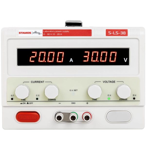 Zasilacz laboratoryjny serwisowy 0-30 V 0-20 A DC 600 W - obrazek 3