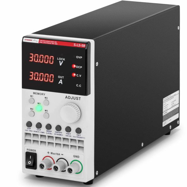 Zasilacz laboratoryjny serwisowy 0-30 V 0-30 A 300 W USB LAN RS232 - obrazek 2