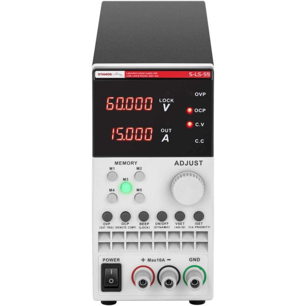 Zasilacz laboratoryjny serwisowy 0-60 V 0-15 A 300 W USB LAN RS233 - obrazek 3