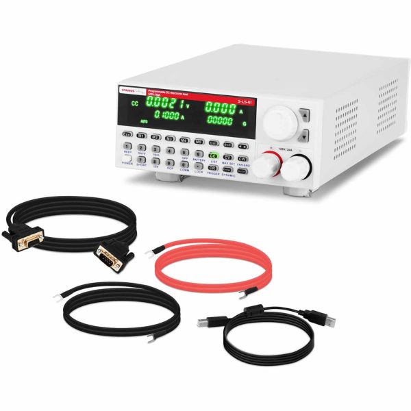 Obciążenie elektroniczne programowalne 0-120 V 0-30 A 300 W USB LAN RS232 - obrazek 2