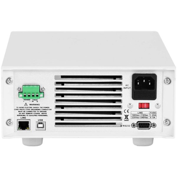 Obciążenie elektroniczne programowalne 0-120 V 0-30 A 300 W USB LAN RS232 - obrazek 4