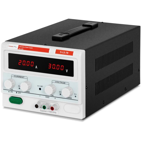 Zasilacz laboratoryjny serwisowy LED 0-30 V 0-20 A 600 W - obrazek 2