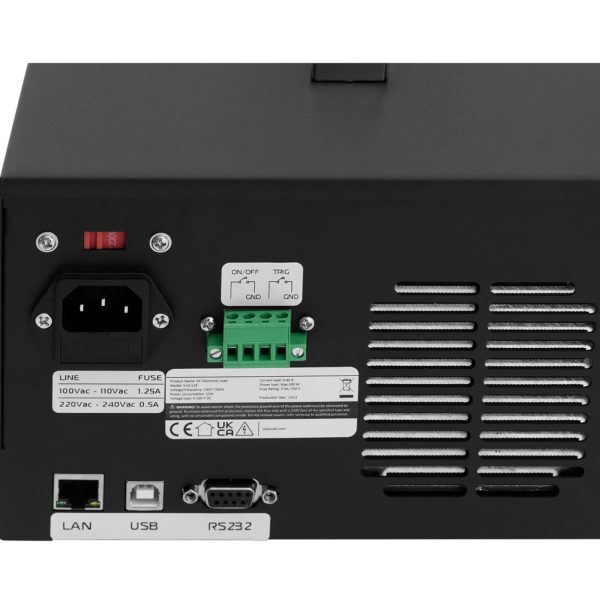 Obciążenie elektroniczne S-LS-118 programowalne 500W 0-40A - obrazek 4