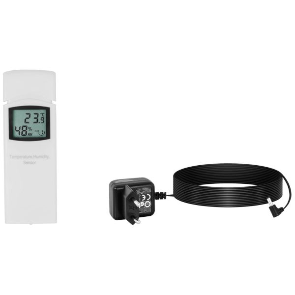 Bezprzewodowa stacja meteorologiczna pogodowa solarna 7w1 LCD WiFi 100m - obrazek 5