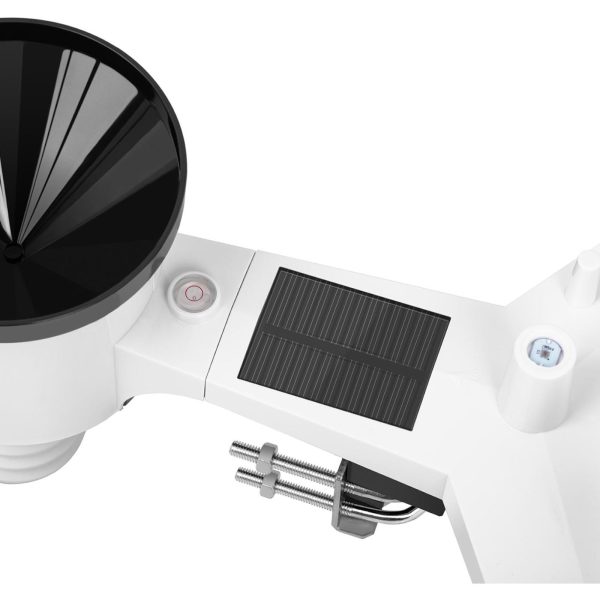 Bezprzewodowa stacja meteorologiczna pogodowa solarna LCD WiFi 100m - obrazek 4