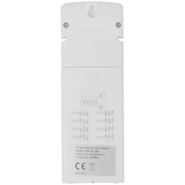 Bezprzewodowa stacja pogodowa 5 czujników microSD USB - obrazek 4