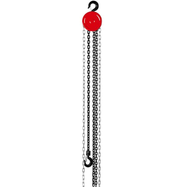 Wciągarka wyciągarka łańcuchowa wciągnik łańcuchowy ręczny 1000 kg / 6 m - obrazek 6
