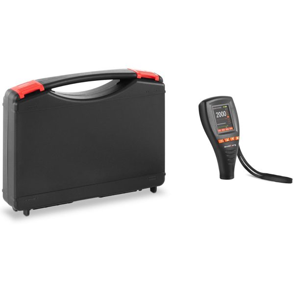Miernik tester grubości warstw lakieru z analizą danych Bluetooth zakres 0-2000 Âµm + Walizka - obrazek 2