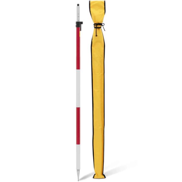 Tyczka geodezyjna pod pryzmat lustro składana śr. 32mm długość 2.5m - obrazek 2