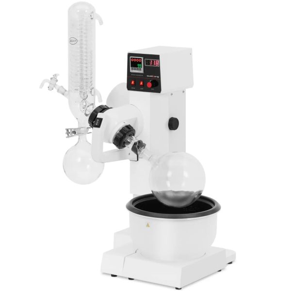 Wyparka próżniowa obrotowa do laboratorium 1 l 200 obr./min 40 W - obrazek 2