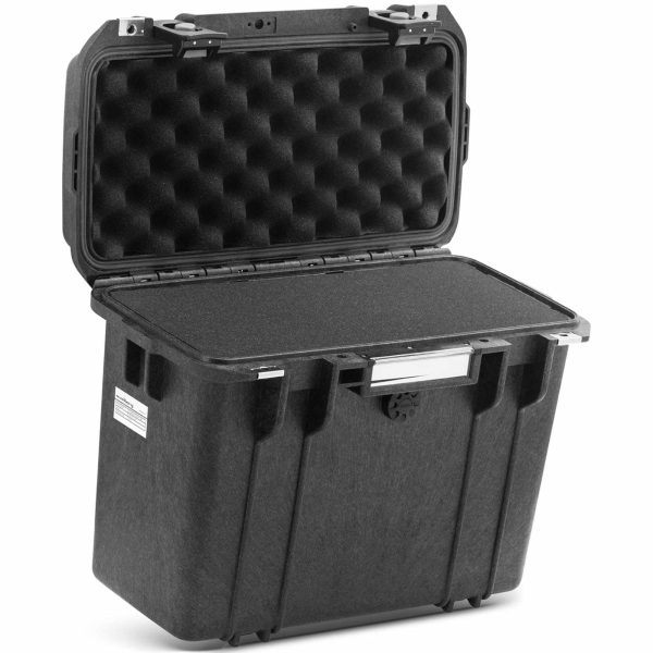 Walizka transportowa skrzynka ochronna z gąbką wodoodporna 35x15x29cm 15L - obrazek 2