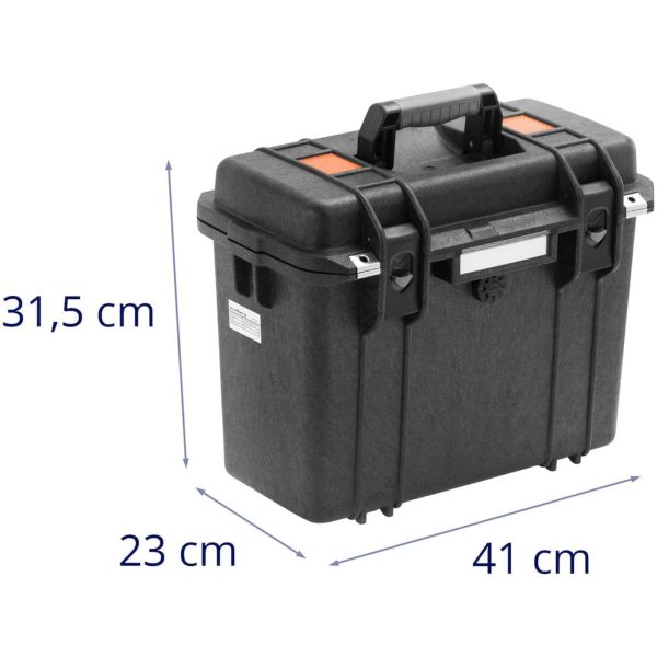 Walizka transportowa skrzynka ochronna z gąbką wodoodporna 35x15x29cm 15L - obrazek 7