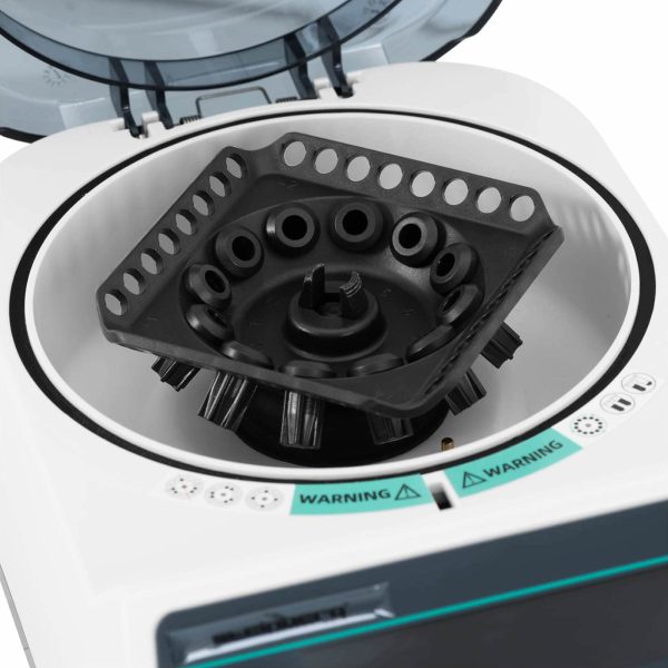 Wirówka laboratoryjna na 12 probówek rotor 2w1 10000 obr./min 48 W - obrazek 3