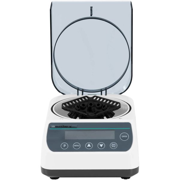 Wirówka laboratoryjna na 12 probówek rotor 2w1 10000 obr./min 48 W - obrazek 5