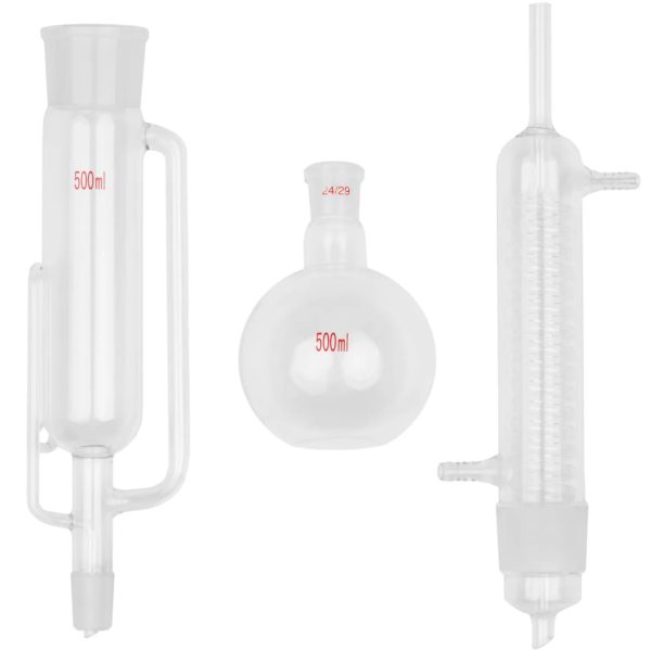 Aparat ekstraktor Soxhleta 500 ml szlif 24/29 - obrazek 2