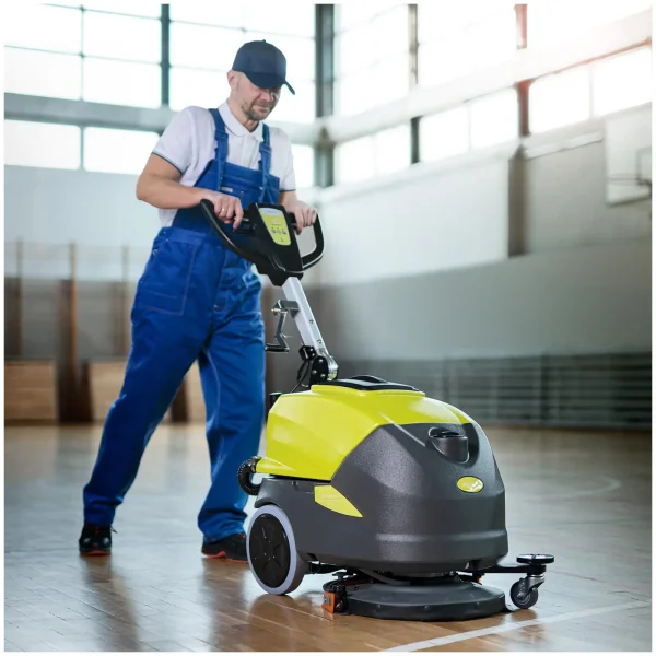 Szorowarka do czyszczenia podłóg akumulatorowa 457 mm 155 obr./min 850 W - obrazek 5