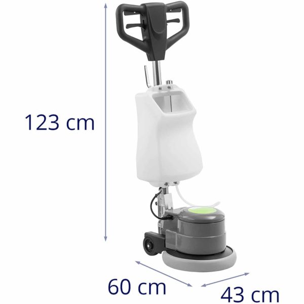 Szorowarka maszyna do czyszczenia podłóg 13'' 8 l 190 obr./min - obrazek 9
