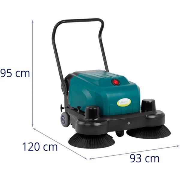 Zamiatarka akumulatorowa z odkurzaczem 52 cm 4800 m2/h 120 W - obrazek 5