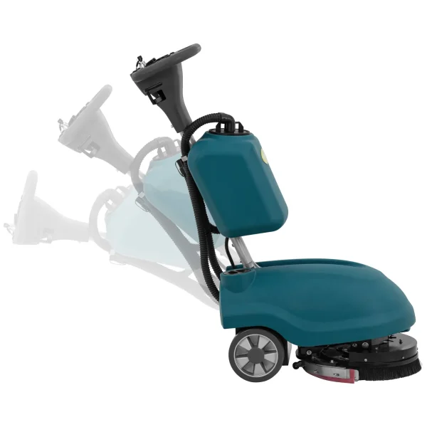 Szorowarka akumulatorowa do czyszczenia podłóg 35 cm 15 l 160 obr./min - obrazek 5