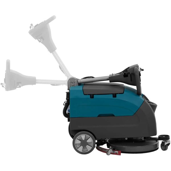 Szorowarka akumulatorowa do czyszczenia podłóg 40 cm 25 l 160 obr./min - obrazek 8