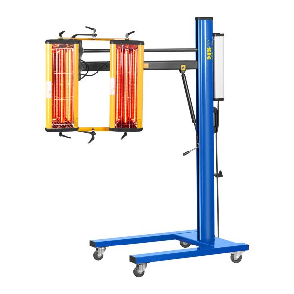 Promiennik ciepła podczerwieni lakierniczny do suszenia farb na statywie 2200W IR-DRYER2000.1 - obrazek 5
