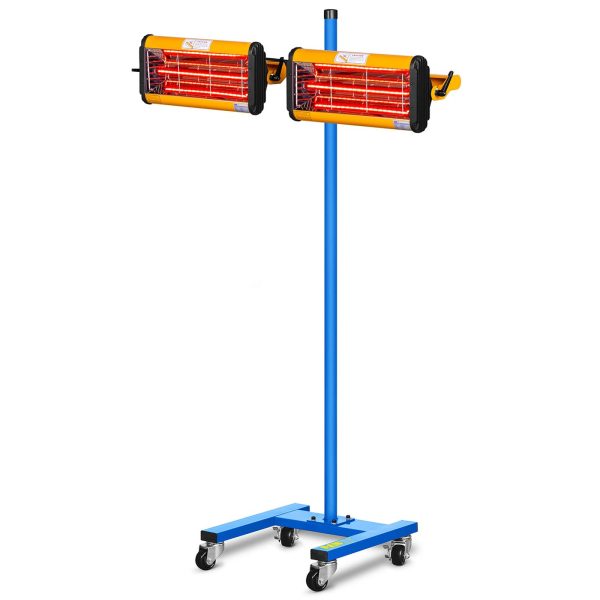 Promiennik ciepła podczerwieni lakierniczny do suszenia farb na statywie 2200W IR-DRYER2000.2 - obrazek 2