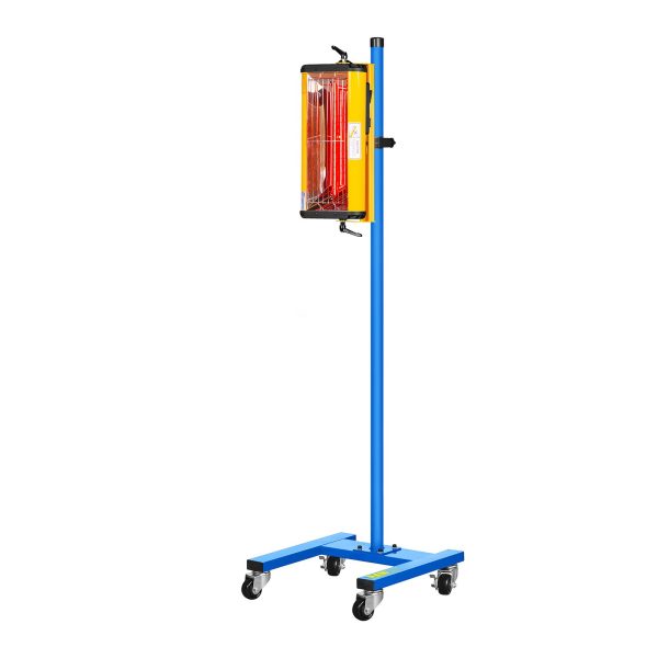 Promiennik ciepła podczerwieni lakierniczny do suszenia farb na statywie 1100W IR-DRYER1000 - obrazek 5