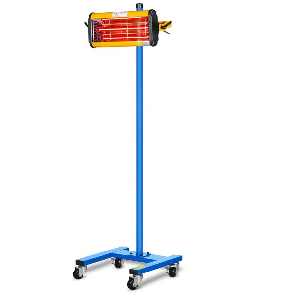 Promiennik ciepła podczerwieni lakierniczny do suszenia farb na statywie 1100W IR-DRYER1000 - obrazek 2