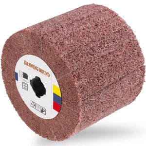 Wałek polerski szlifierski nylonowy 120 x 100 mm M19 ziarnistość 80