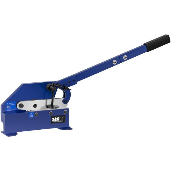 Nożyce gilotynowe gilotyna do blachy i prętów ręczna 6 mm szer. 170 mm - obrazek 5