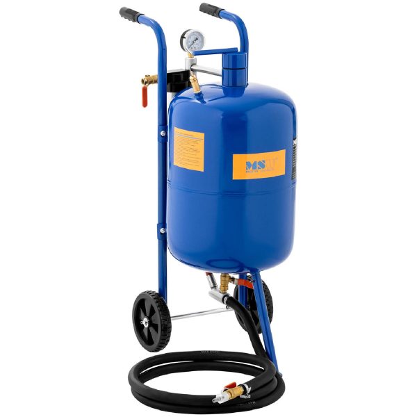 Piaskarka syfonowa mobilna z regulacją ciśnienia 60-125 psi 40 l - obrazek 8