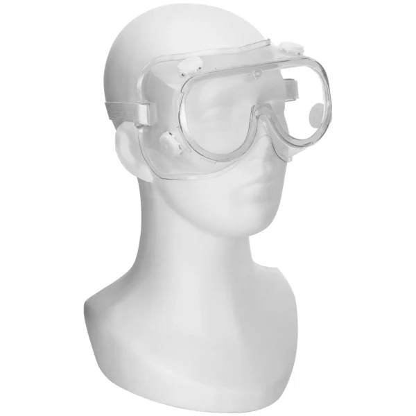 Gogle okulary ochronne BHP przeciwpyłowe - zestaw 3 szt. - obrazek 3