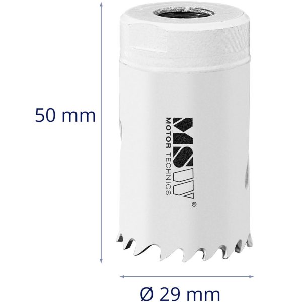 Otwornica bimetalowa wiertło do metalu drewna tworzyw sztucznych śr. 29 mm - obrazek 4