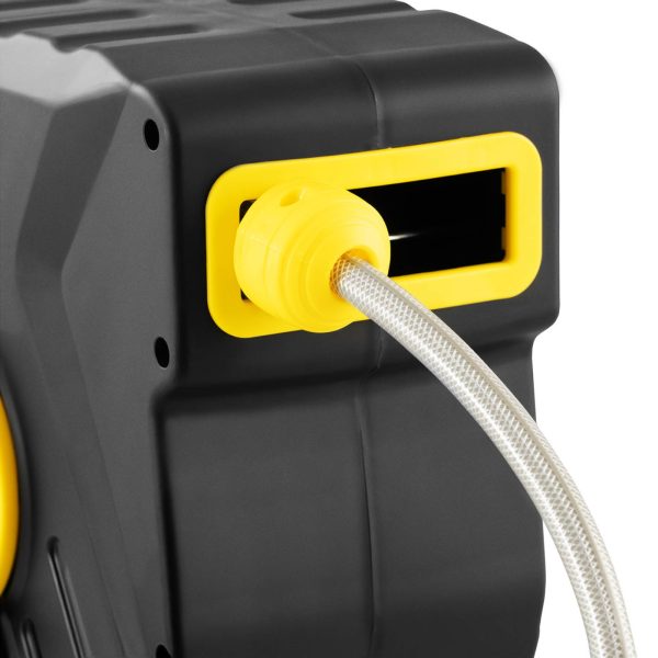 Wąż ogrodowy zwijany z automatycznym bębnem ściennym 20 m + 3 m 3/4'' - obrazek 3