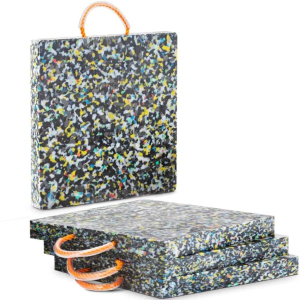 Podkład kwadratowy stabilizacyjny pod stopy dĹşwigu żurawia 40 x 40 cm do 12000 kg zestaw 4 szt.