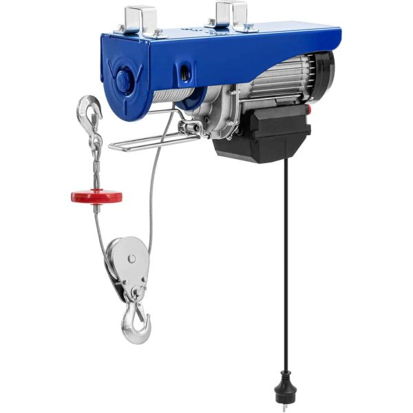Wciągarka wyciągarka linowa elektryczna 1350 W 12 m 400 kg - obrazek 2