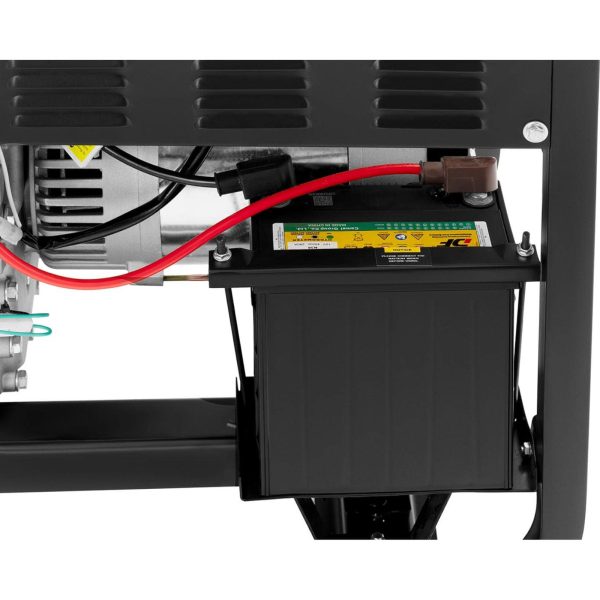 Agregat generator prądotwórczy diesel mobilny 240/400 V 8500 W 10 kVA 30 l - obrazek 5
