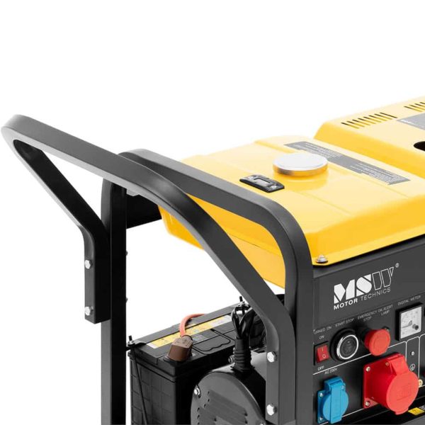 Agregat prądotwórczy generator prądu Diesel 12.5 l 230/400 V 7500 W AVR Euro 5 - obrazek 4