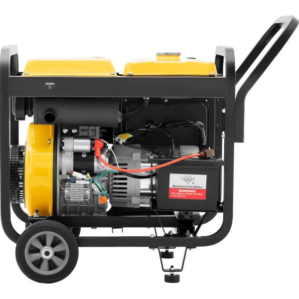 Agregat prądotwórczy generator prądu Diesel 12.5 l 230/400 V 7500 W AVR Euro 5 - obrazek 7