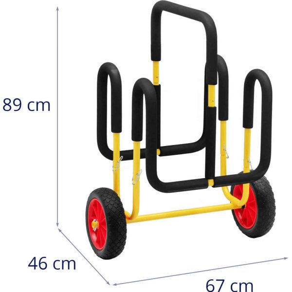 Wózek transportowy podwójny na 2 deski SUP - obrazek 6