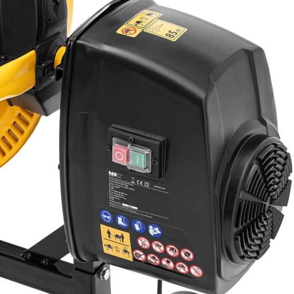 Betoniarka mieszarka elektryczna stalowa 63 l 220 W - obrazek 4