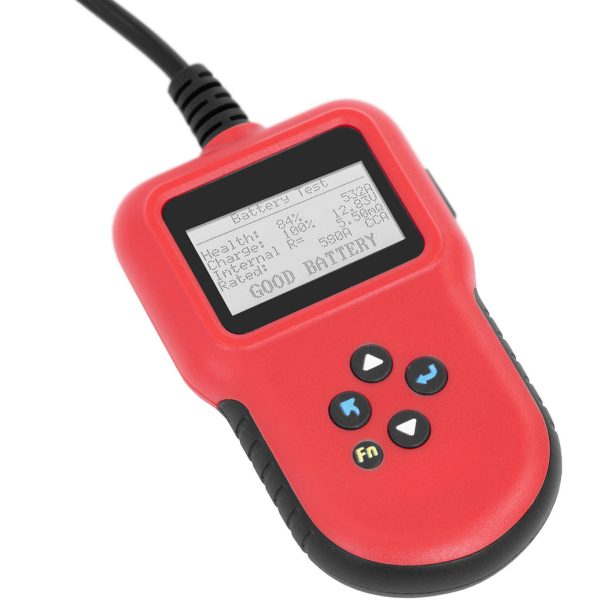 Tester miernik diagnostyczny do akumulatorów LCD 12 / 24 V - obrazek 3