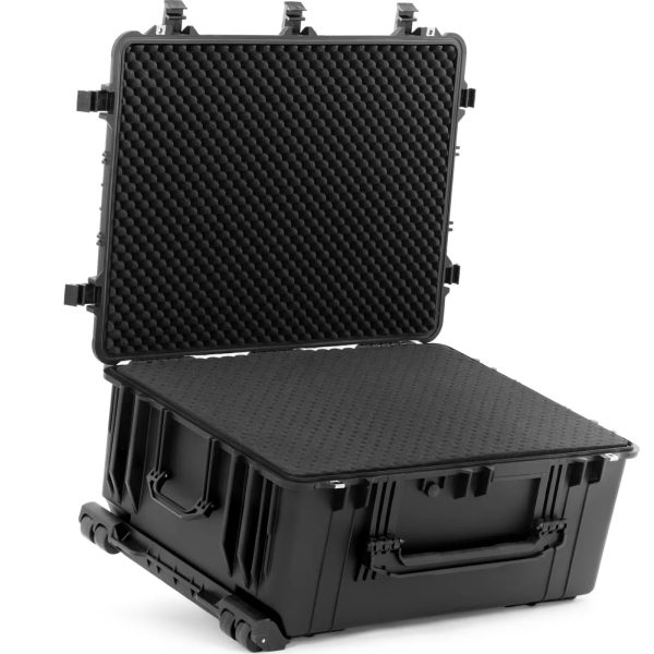 Walizka transportowa ochronna na kółkach z wysuwaną rączką 79 x 59.5 x 36.5 cm 123 l - obrazek 2