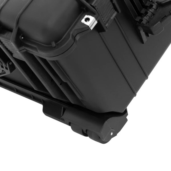 Walizka transportowa ochronna na kółkach z wysuwaną rączką 79 x 59.5 x 36.5 cm 123 l - obrazek 4