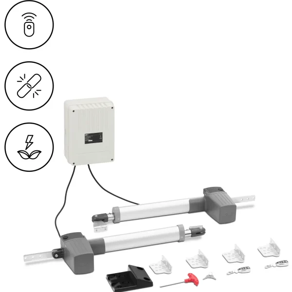Napęd do bramy dwuskrzydłowej do 300 kg / 2.5 m 1500 N - obrazek 2
