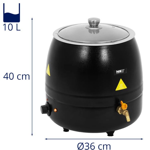 Topiarka topielnik elektryczny do wosku do świec 10 l 400 W - obrazek 5