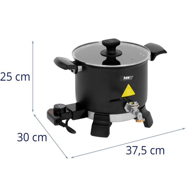 Topiarka topielnik elektryczny do wosku do świec 5 l 1200 W - obrazek 6