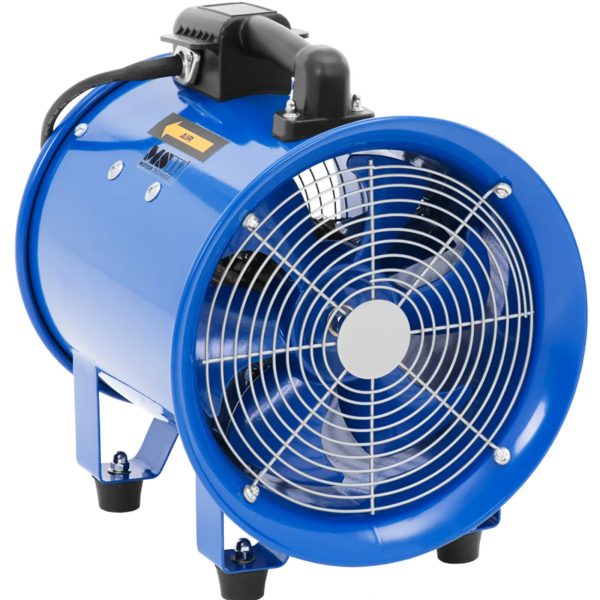 Wentylator dmuchawa przemysłowa budowlana z wężem 10 m 2700 m3/h śr. 280 mm - obrazek 2