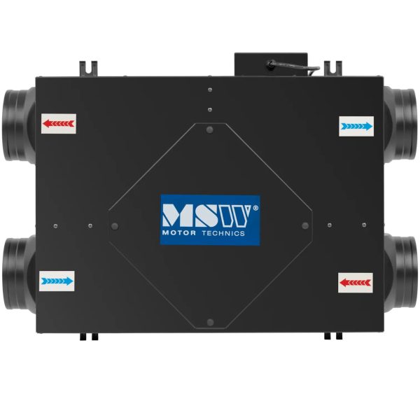 Powietrzny wymiennik ciepła rekuperator 120 m2 350 m3/h - obrazek 4